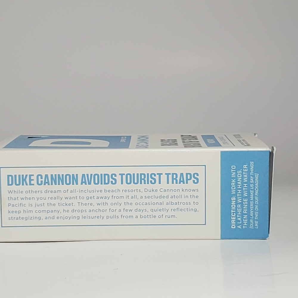 Duke Cannon Big Brick of Soap - "Midway" Scent with Citrus & Cedarwood 10 OZ New - Picture 2 of 8